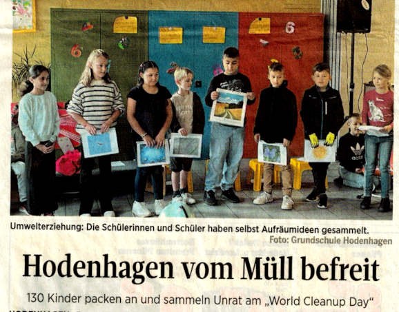 Müllsammelaktion 2024